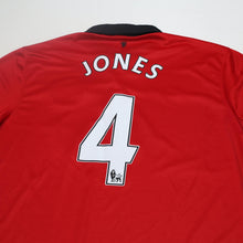 Load image into Gallery viewer, 2013/14 Jones #4 Manchester United Vintage Home Football Shirt (XL)