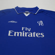 Load image into Gallery viewer, 2001/03 Lampard #8 Chelsea Vintage Umbro Home Football Shirt (XL)3