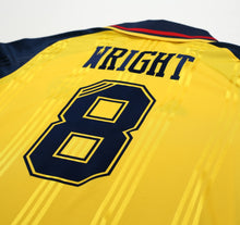 Load image into Gallery viewer, 2019/20 Wright #8 Arsenal Retro adidas Icon Long Sleeve Away Football Shirt (M)9
