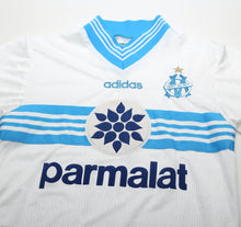 Load image into Gallery viewer, 1996/97 MARSEILLE Vintage adidas Home Football Shirt (S)