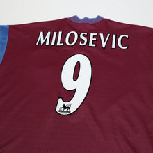 Load image into Gallery viewer, 1997/98 Milosevic #9 Aston Villa Vintage Reebok Home Football Shirt (XL)8
