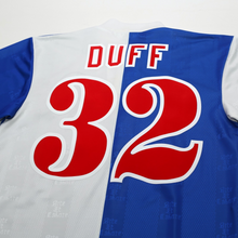 Load image into Gallery viewer, 1996/98 Duff #32 Blackburn Rovers Vintage ASICS Home Football Shirt (M)8