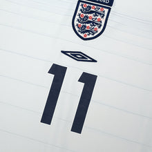 Load image into Gallery viewer, 2003/05 Lampard #11 England Vintage Umbro Home Football Shirt (XXL) EURO 20046