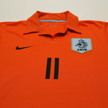 Load image into Gallery viewer, 2006/08 Robben #11 Holland Vintage Nike Home Football Shirt (M) Netherlands1