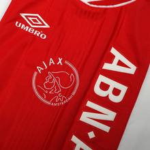 Load image into Gallery viewer, 1999/00 Brian Laudrup #10 Ajax Vintage Umbro Home Football Shirt (XL)8