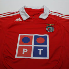 Load image into Gallery viewer, 2007/08 Benfica Vintage adidas Home Football Shirt (S)3