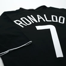 Load image into Gallery viewer, 2003/05 Ronaldo #7 Manchester United Vintage Nike Away Football Shirt (L)10