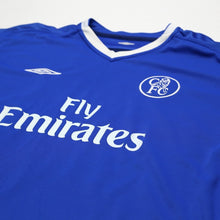Load image into Gallery viewer, 2003/05 Zola #25 Chelsea Vintage Umbro Home Football Shirt (XL)4