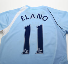 Load image into Gallery viewer, 2008/09 ELANO #11 Manchester City Vintage le coq sportif L/S Football Shirt (S)
