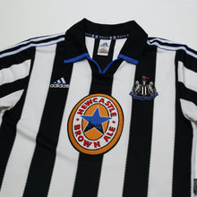 Load image into Gallery viewer, 1999/00 Shearer #9 Newcastle United Vintage adidas Home Football Shirt (S)2