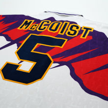 Load image into Gallery viewer, 1991/93 McCoist #5 Scotland Vintage Umbro Away Football Shirt (L) Euro 9212