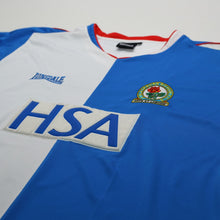 Load image into Gallery viewer, 2004/05 Tugay #8 Blackburn Rovers Vintage Lonsdale Home Football Shirt (L)4