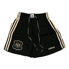 Load image into Gallery viewer, 1995/96 Newcastle United Vintage adidas Home Kit Football Shorts (S) 30" Waist0