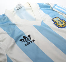 Load image into Gallery viewer, 1990/91 ARGENTINA Vintage adidas Home Football Shirt (M) 38/40