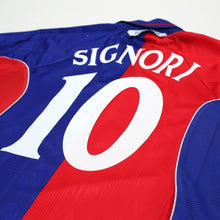 Load image into Gallery viewer, 2000/01 Signori #10 Bologna Vintage Umbro Home Football Shirt (M)12
