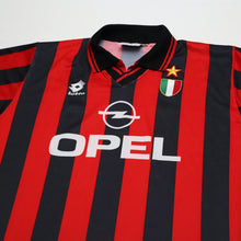 Load image into Gallery viewer, 1996/97 AC Milan Vintage Lotto Home Football Shirt (L)2