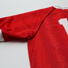 Load image into Gallery viewer, 1990/92 Kanchelskis #11 Manchester United Retro adidas Home Football Shirt (M/L)12