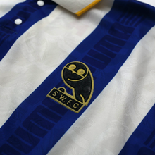 Load image into Gallery viewer, 1993/95 Waddle #8 Sheffield Wednesday Vintage Puma Home Football Shirt (M/L)6
