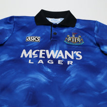 Load image into Gallery viewer, 1993/95 Cole #9 Newcastle United Vintage Asics Away Football Shirt (S)3