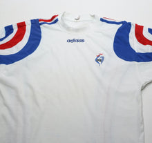 Load image into Gallery viewer, 1996/98 FRANCE Vintage adidas Football Cotton Training Shirt (M) Euro 962
