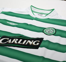 Load image into Gallery viewer, 2003/04 LARSSON #7 Celtic Vintage Umbro European Home Football Shirt (XL)