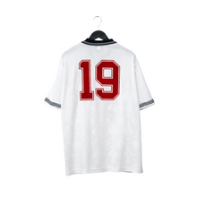 Load image into Gallery viewer, 1990/92 Gascoigne #19 England Retro Umbro Home Football Shirt (XL) Italia 900
