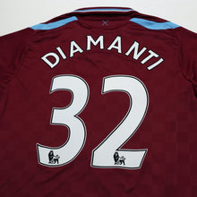 Load image into Gallery viewer, 2009/10 Diamanti #32 West Ham Vintage Umbro Home Football Shirt (M)8