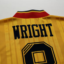 Load image into Gallery viewer, 1993/94 Wright #8 Arsenal Retro adidas Equipment Away Football Shirt (S/M)14