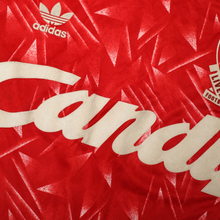 Load image into Gallery viewer, 1989/91 Liverpool Retro adidas Originals Home Football Shirt (L) CANDY7