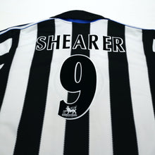 Load image into Gallery viewer, 1999 Shearer #9 Newcastle United Vintage adidas FA Cup Final Football Shirt (L)11