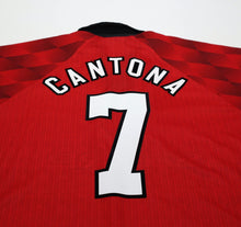 Load image into Gallery viewer, 1996/98 CANTONA #7 Manchester United Vintage Umbro Home Football Shirt (XL)