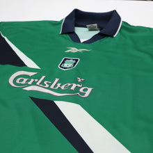 Load image into Gallery viewer, 1999/00 Gerrard #28 Liverpool Vintage Reebok Away Football Shirt (46/48) XXL4
