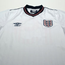 Load image into Gallery viewer, 1986 BARNES #19 England Retro Umbro Home Football Shirt (S) Mexico World Cup3