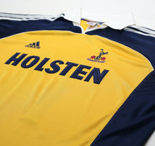 Load image into Gallery viewer, 1999/01 GINOLA #14 Tottenham Hotspur Vintage adidas L/S Away Football Shirt (XL)4