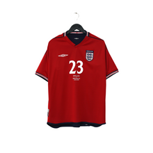 Load image into Gallery viewer, 2002/04 Rooney #23 England Vintage Umbro Away Debut Football Shirt (M) Australia1