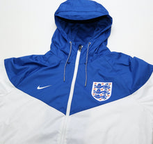 Load image into Gallery viewer, 2016/17 ENGLAND Nike Hooded Football Track Top Jacket (L) Euro 20162