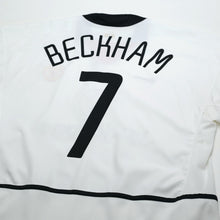 Load image into Gallery viewer, 2002/03 Beckham #7 Manchester United Vintage Nike Away Shirt (L)8