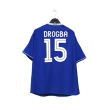 Load image into Gallery viewer, 2003/05 Drogba #15 Chelsea Vintage Umbro UCL Home Football Shirt (XL)0
