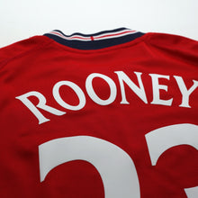 Load image into Gallery viewer, 2002/04 Rooney #23 England Vintage Umbro Away Debut Football Shirt (M) Australia13