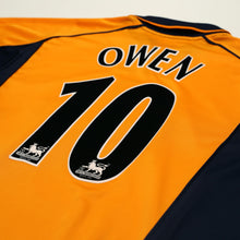 Load image into Gallery viewer, 2000/02 Owen #10 Liverpool Vintage Reebok Away Football Shirt (L)12