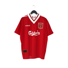 Load image into Gallery viewer, 1995/96 Fowler #23 Liverpool Vintage adidas Home Football Shirt (XL)1