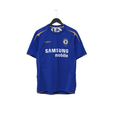 Load image into Gallery viewer, 2005/06 Lampard #8 Chelsea Vintage Umbro Centenary UCL Home Football Shirt (L)1