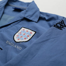 Load image into Gallery viewer, 1998/99 England Vintage Green Flag Umbro Football Training Drill Top (L)6