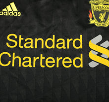Load image into Gallery viewer, 2011/12 SUAREZ #7 Liverpool Vintage adidas Third Football Shirt (S)