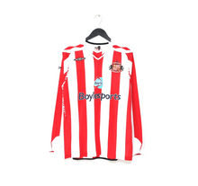 Load image into Gallery viewer, 2007/08 YORKE #19 Sunderland Vintage Umbro L/S Football Shirt (M/L)