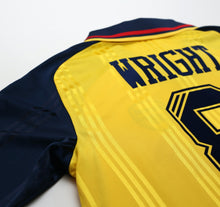 Load image into Gallery viewer, 2019/20 Wright #8 Arsenal Retro adidas Icon Long Sleeve Away Football Shirt (M)11