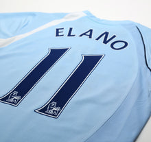 Load image into Gallery viewer, 2008/09 ELANO #11 Manchester City Vintage le coq sportif L/S Football Shirt (S)