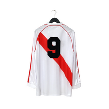 Load image into Gallery viewer, 1994 Francescoli #9 River Plate adidas Originals L/S Home Football Shirt (L/XL)1