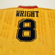 Load image into Gallery viewer, 1993/94 Wright #8 Arsenal Retro adidas Equipment Away Football Shirt (M/L)