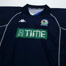 Load image into Gallery viewer, 2001/02 Tugay #3 Blackburn Rovers Vintage Kappa Away Football Shirt (M/L)2
